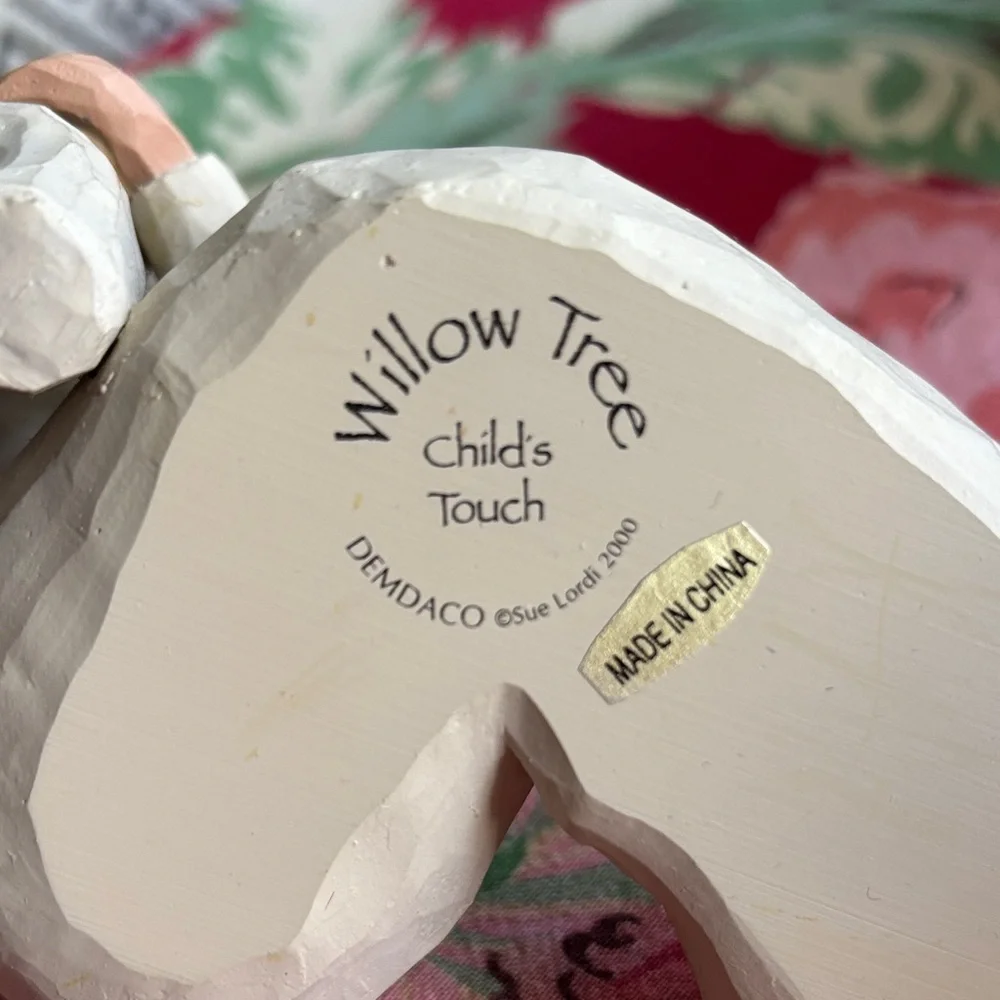 Willow Tree by Demdaco- “Child’s Touch” Mother/ Child Figurine - Cream and Brown - Picture 2 of 5